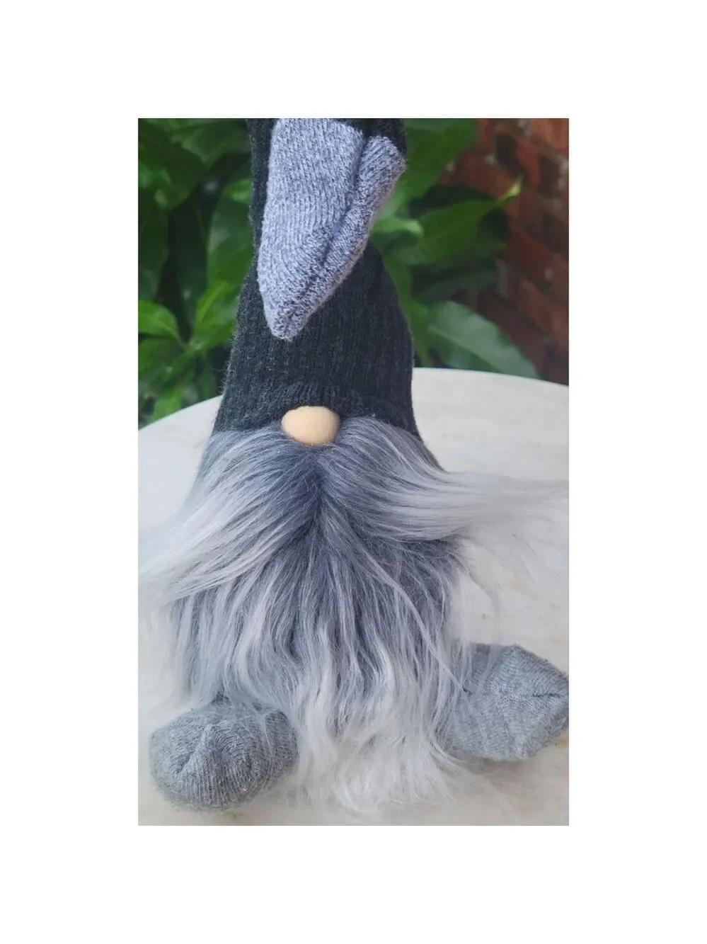 Gnome Doorstopper Home Decor Shelf Sitter